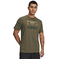 Under Armour UA M Boxed Sports Updated SS - Marine OD Green / / Bayou