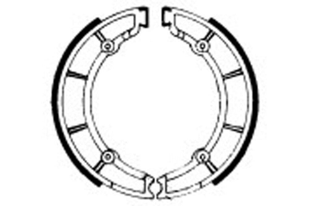 FERODO Ganasce Freno FSB881 (Freni a Tamburo e Ganasce) / Brake Shoes FSB881 (Brake Drum and clamping jaws)