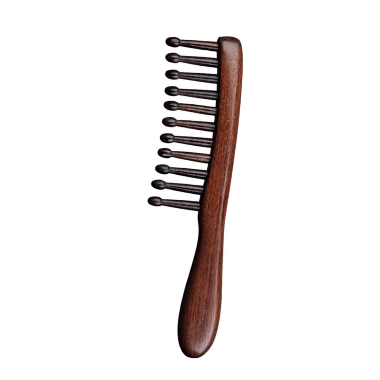 FRCOLOR 5 Piezas Peine Rizador De Sándalo Peine Del Cuero Cabelludo Ancho Para Cabello Rizado Para Desenredar El o s De Anchos Para o Rizado