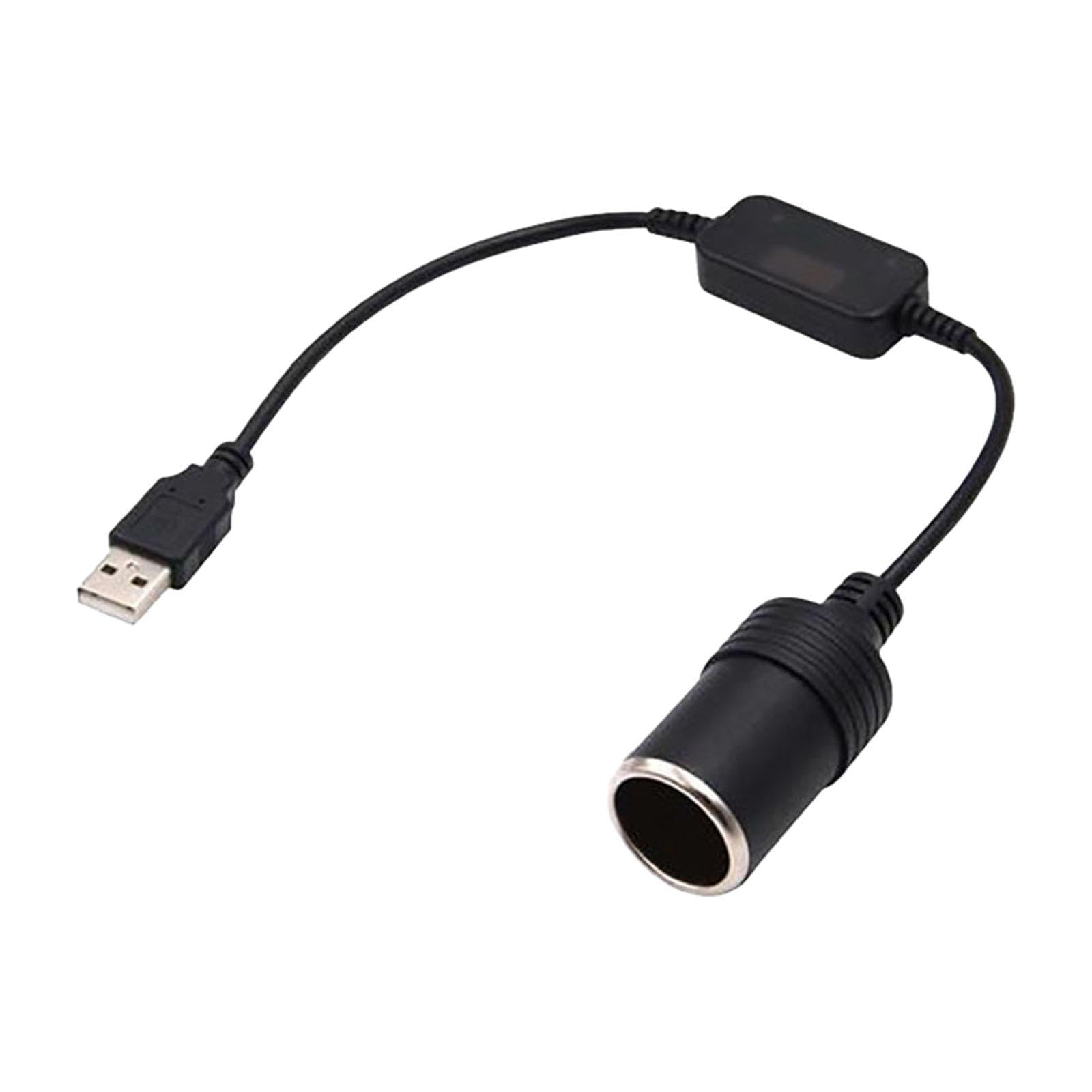 ATORSE Usb A Male To 12V Car Cigarette Lighter Socket Female Converter Cable 10W 1.2 Meters (B0CVXBFNX6) Amazon Price History, Amazon Price Tracker