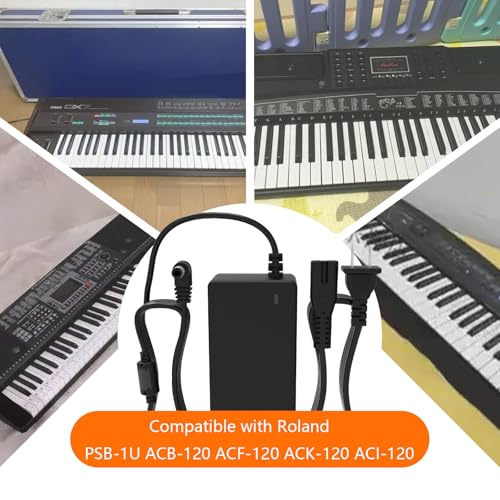 Image of 9V 2A Power Adapter for Roland PSB-120 PSB-1U PSB-5U PSB-7U Keyboard