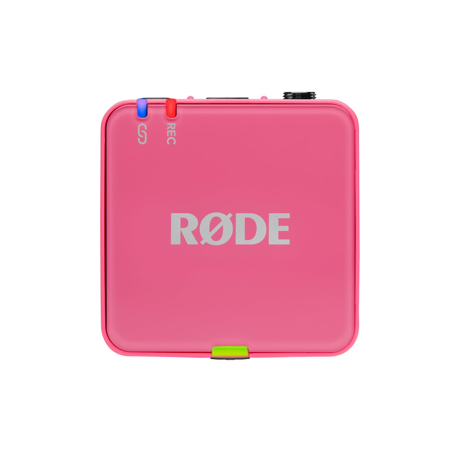 Rode Wireless GO Gen 3 Drahtloses 2-Kanal Mikrofon-Funksystem Pink mit Interview GO Handadapter Pink und keepdrum Fell-Windschutz
