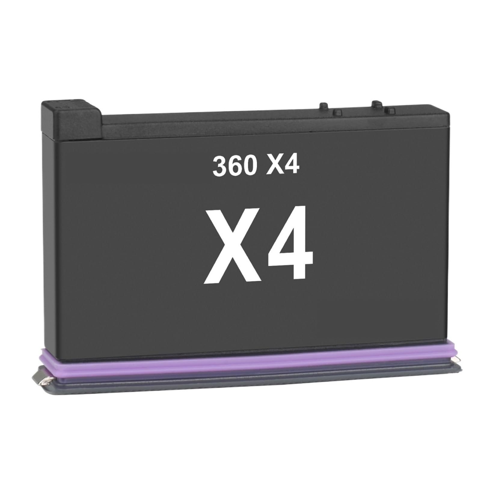 Chargeur 360 X4 et 2 emplacements, Accessoires de caméra d'action panoramique 360, caméra 360 X4(1PCS B with Charger)