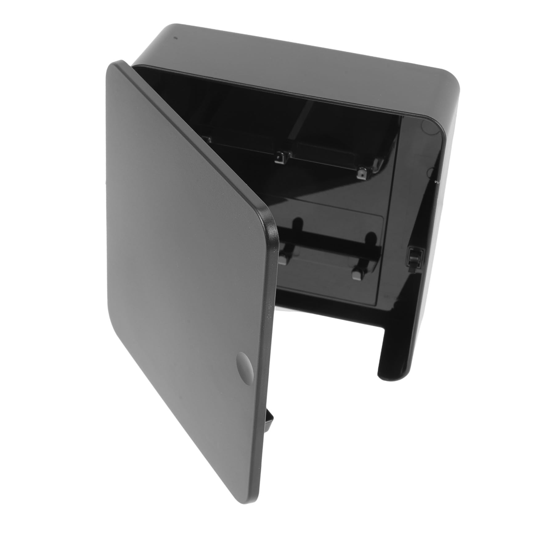 Alipis Appendichiavi da Parete Moderno in Plastica Nero, Portachiavi da Muro Design Elegante e Funzione Decorativa, per Ingresso e Libreria