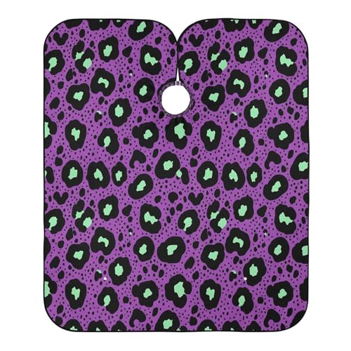 Capa de barbería impermeable Kigai estampado leopardo para hombre miniatura 2