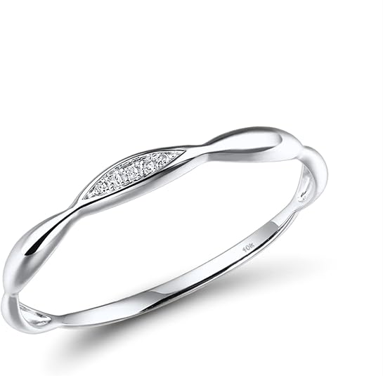 Top 12 Best White Gold Rings You Can’t Miss Today 19 51wixxAzf7L. AC SY535