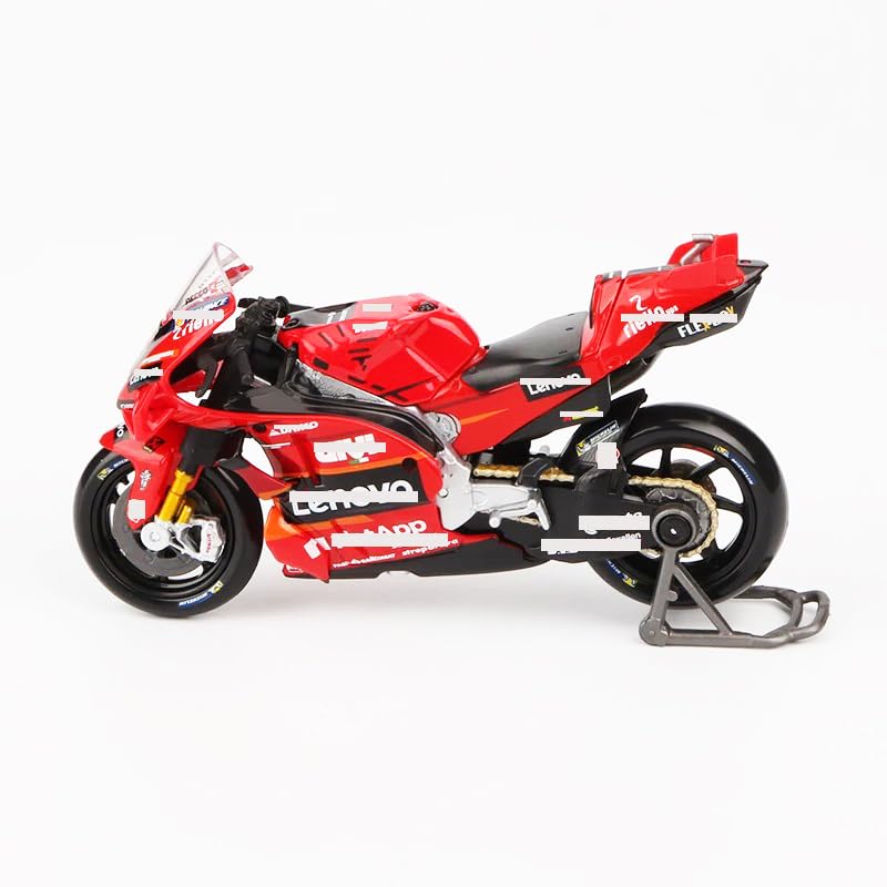 Modelo de Motocicleta de Carreras 1:18 HTLNUZD 2023 miniatura 5