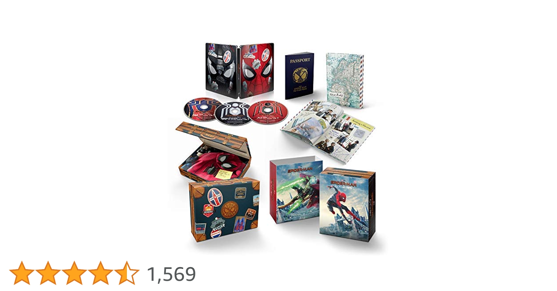 新品‼️激安値引‼️スチールブック‼️スパイダーマンファーフロムホーム スパイダーマン:ファー・フロム・ホーム 日本限定プレミアム