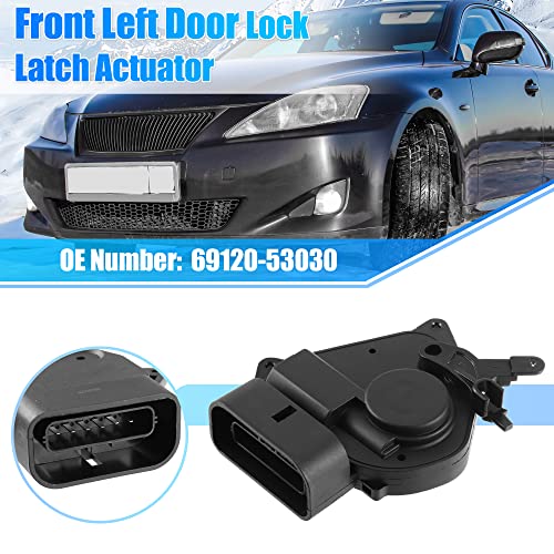 Image of X AUTOHAUX Front Left Side Door Lock Actuator Motor for Lexus IS300 2001-2003 69120-53030
