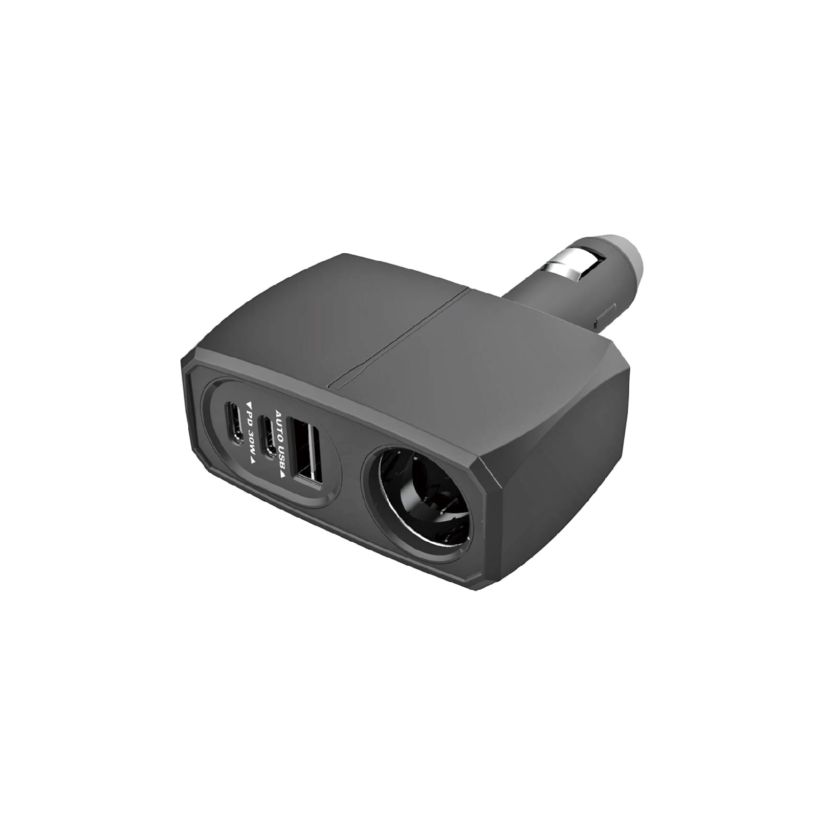 Amazon | カシムラ USB PD30W対応 増設ソケット USB-C ×2ポート / USB