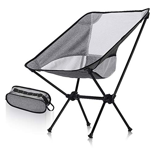 Chaise pliante ultra-légère compacte 150KG pour soulager le dos en randonnée