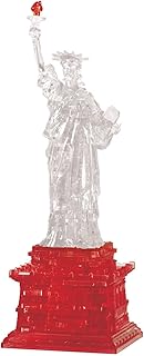 BePuzzled | Statue of Liberty Deluxe Original 3D Crystal Puzzle, Ages 12 and Up