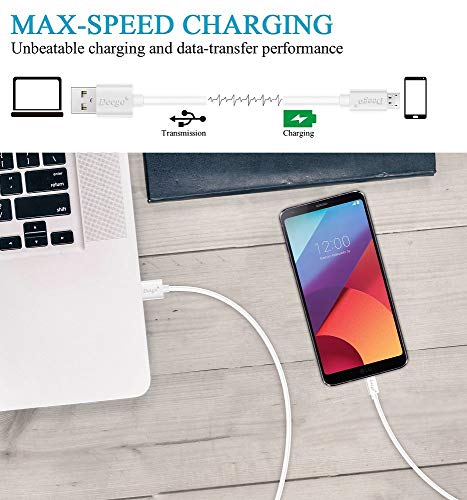 image for DEEGO Micro USB Cable,15Ft Extra Long PS4 Charger Cable,Durable USB 2.
