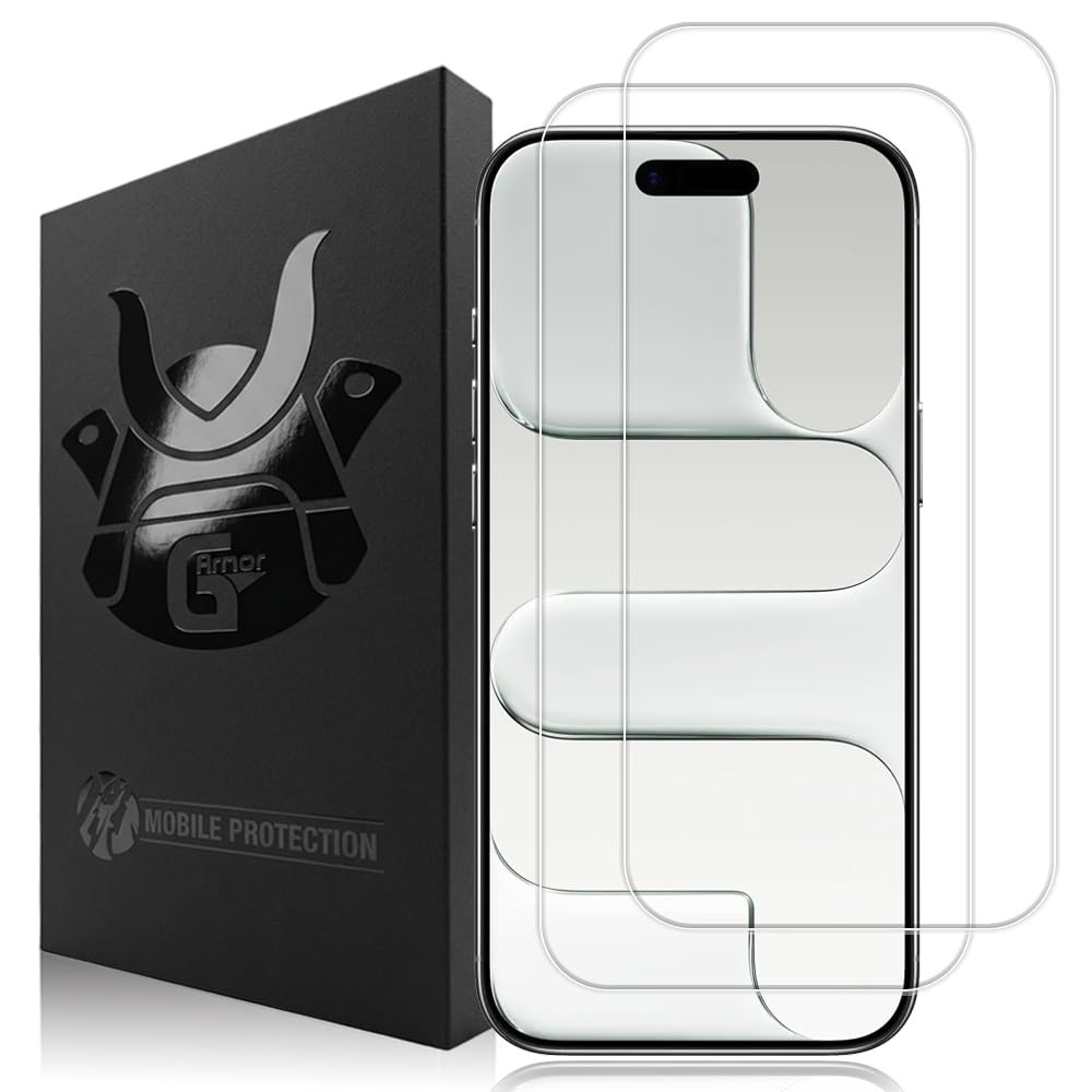 2 Pack Glass Screen Protector for iPhone Air