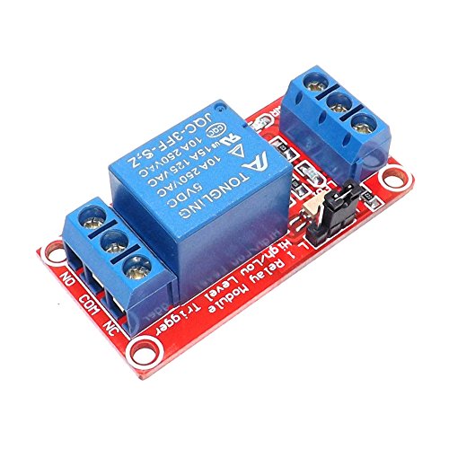 FICBOX 6Pack 5V One 1 Channel Relay Module Board Shield With Optocoupler Support High And Low Level Trigger Power Supply Module For Arduino - Thumbnail 3