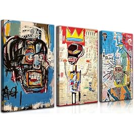 3 Pcs of Street Art Blue...