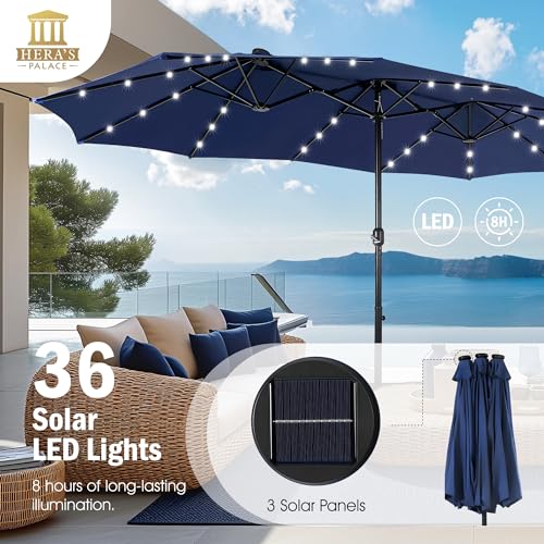Hera'S Palace E02GM018-ZC 15 Ft Patio Umbrella thumb #3