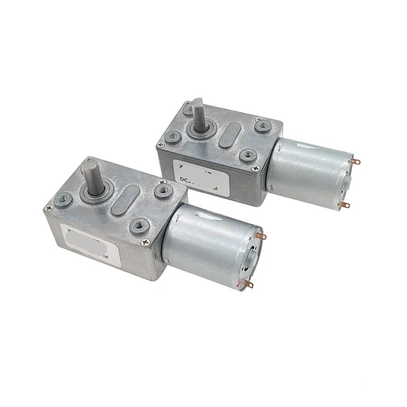 Motorreductor de engranajes helicoidales ZGY370 4632 CC 6 V, 12 y 24, reductor metálicos reversible alto par(6v,1rpm)