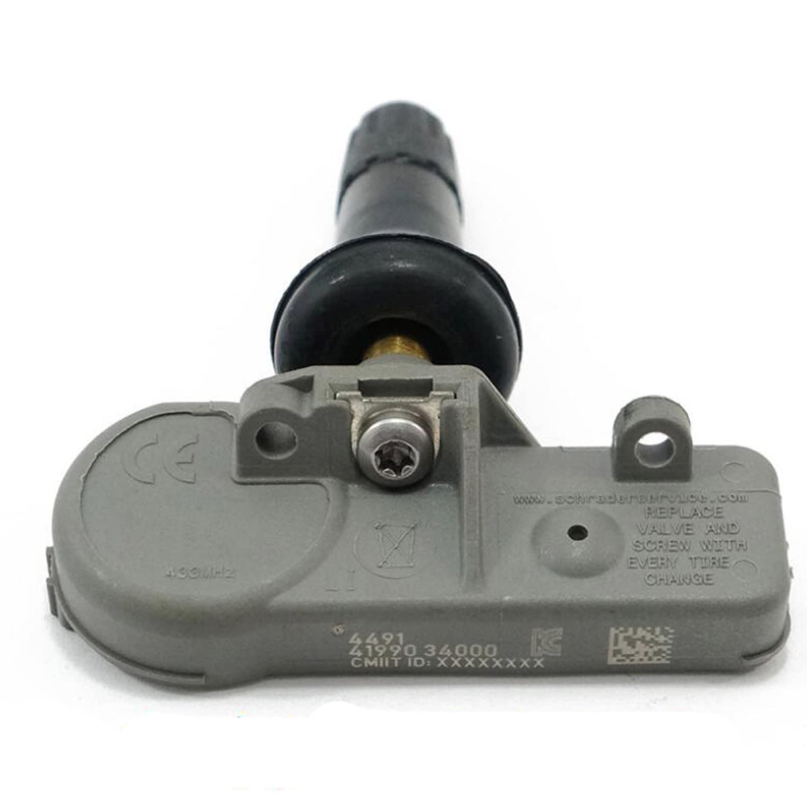 Sensore di Pressione Pneumatici per Auto per SsangYong, Actyon, Korando, Kyron, Rodius, 41990-34000, 4 Pezzi, sensore di monitoraggio della Pressione dei Pneumatici TPMS