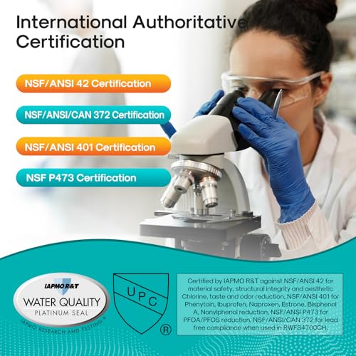 Image of ICEPURE PRO ADQ74793501 NSF /ANSI 401 NSF /ANSI 42Certified Replacement LT1000P, Kenmore Elite 9980, ADQ747935 LT1000PC MDJ64844601 ADQ74793502 Refrigerator Water and LT120F Air Filter, 1Combo