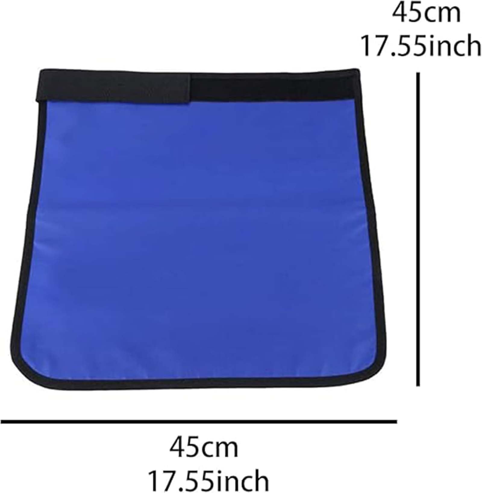 Générique Tablier en Plomb Léger Durable Tablier Demi-Corps en Plomb Résistant aux Radiations 0,35 mmPb/0,5 mmPb Portable Polyvalent Tabliers en Plomb pour la Radioprotection,0.5 mmpb