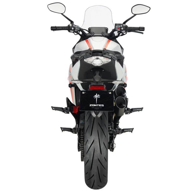 Image of Zontes 350XAlloy Wheel Orange Motorcycles /Bike Booking for Ex-Showroom Price