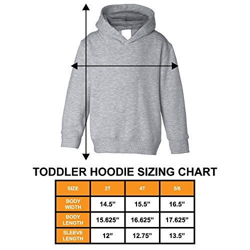 Types of Trucks - Garbage Monster Fire Toddler/Youth Fleece Hoodie (Black, 4T (Toddler))