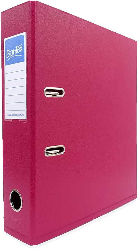 Bantex, Fruits Lever Arch, File, PVC, A4, 70mm, Grape [Item No. 100851505]