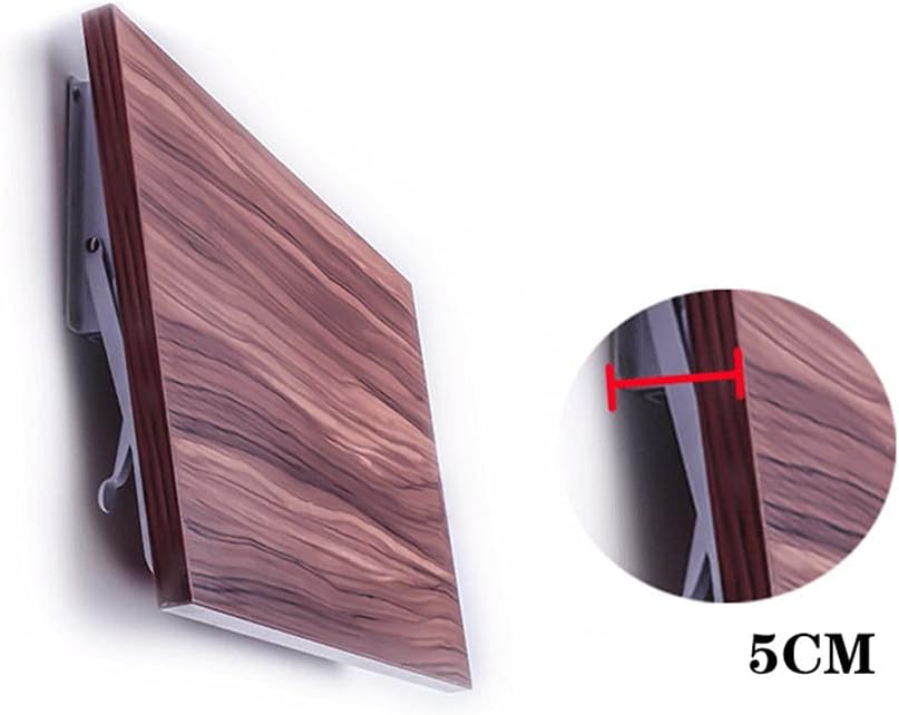 Zanotva 2Pcs Wall Mounted-90° Hinge Wall Mounted,304 Stainless Steel Folding Shelf Brackets,Triangle Brackets for Table Work Bench, 440 lb / 200KG with Screw(A,10inch)