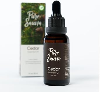 Pure Sauna Saf Sedir Uçucu Yağı 30 ml - Cedrus Atlantica -Buhurdanlık ve Difüzör Kokusu