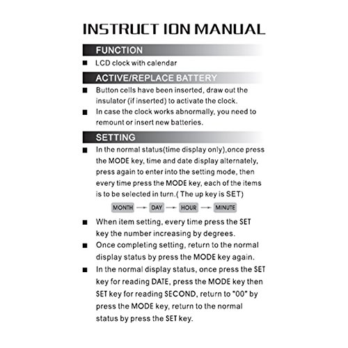 Digital Lcd Vehicle Car Clock With Calendar Display, Adhesive Dashboard Clock, Ultra-Thin #TOP3