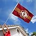 WinCraft USC Trojans Double Sided Embroidered Flag