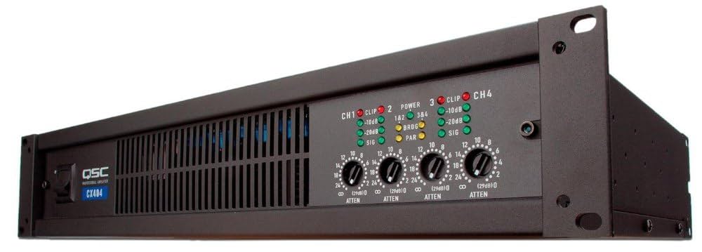 CX404 QSC パワーアンプ　PROFESSIONAL AMPLIFIER QSC CX404