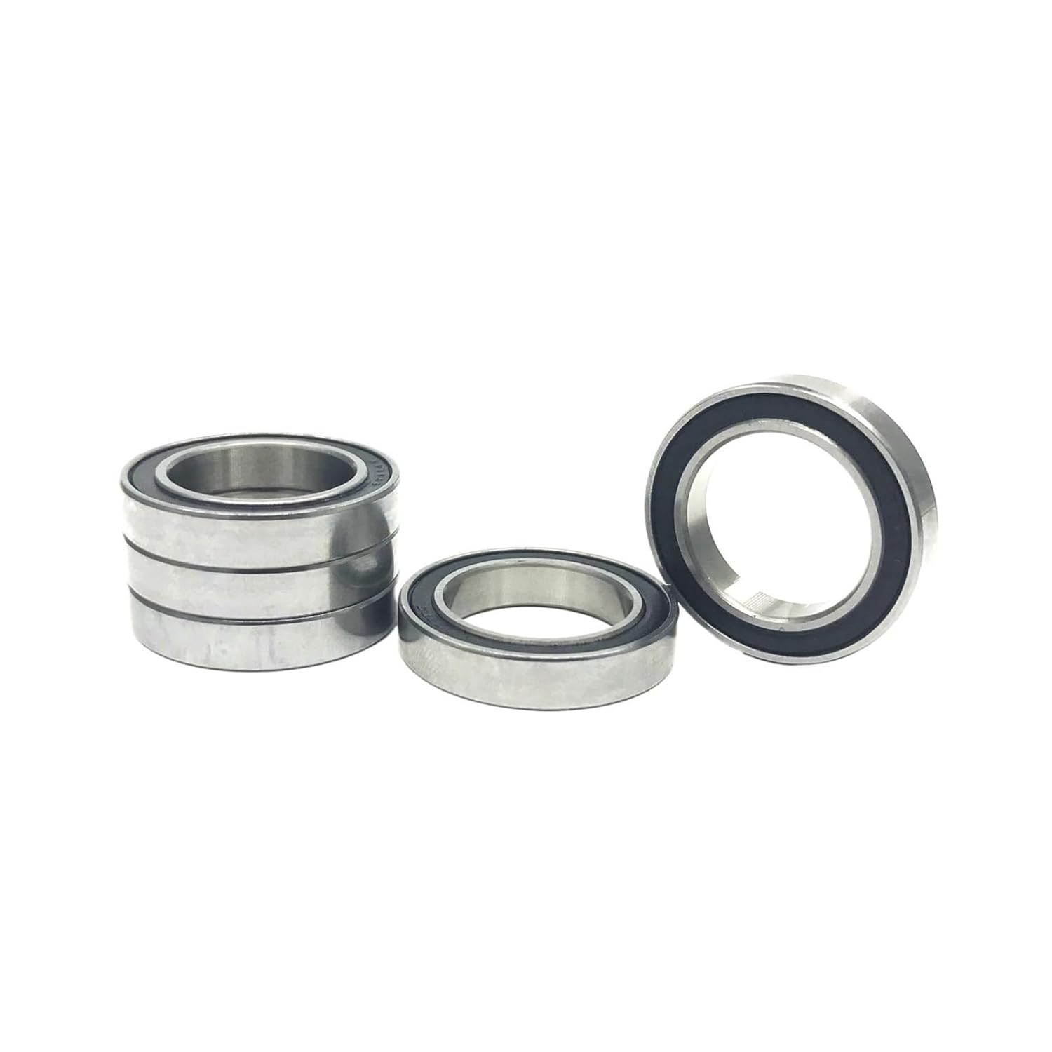 4pcs 6900 6901 6902 6903 RS 2RS Bearing Thin Section Ball Bearing 6903RS Deep Groove Ball Bearings for Bicycle Parts(6901-2RS 12x24x6mm)