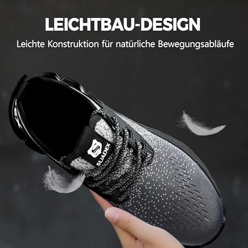SUADEX Chaussures de sécurité avec embout acier anti-glisse - 6