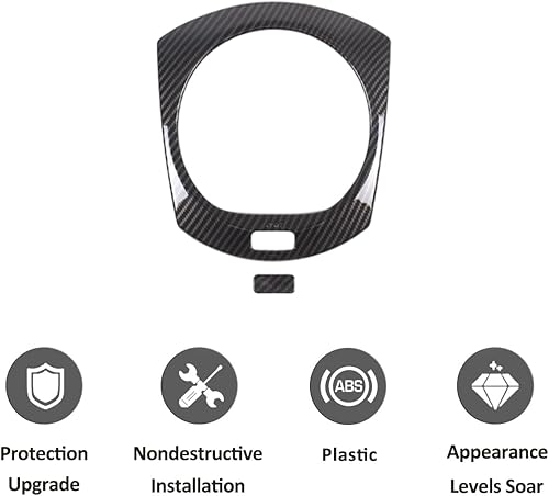 Miniatura 7 de Adhesivo para marco de cambio de marcha interior de automóvil para Mazda MX-5 ND 2015-2023 Cubierta de panel de consola central, accesorios