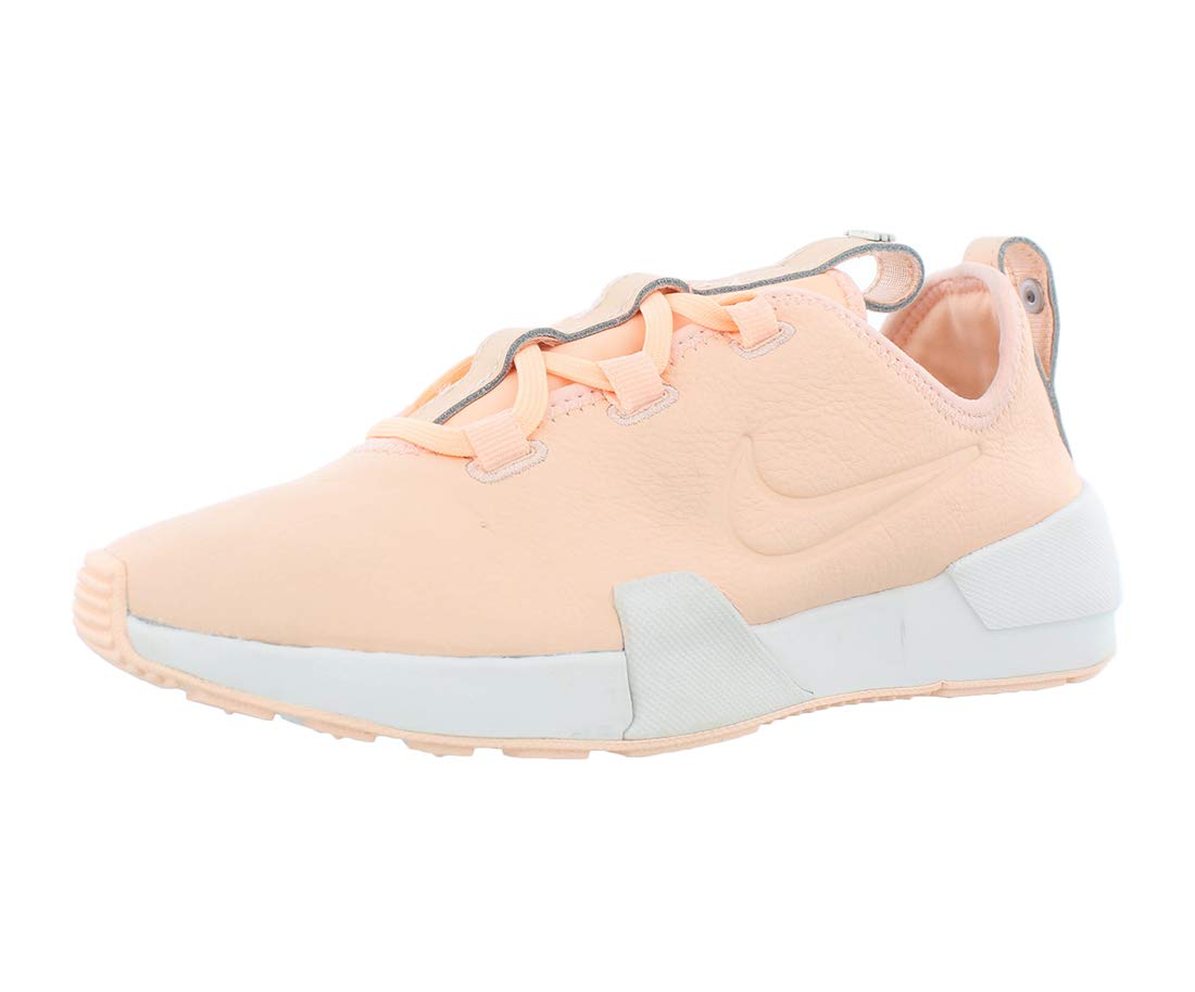 Nike Womens Ashin Modern LX Faux Leather Logo Sneakers