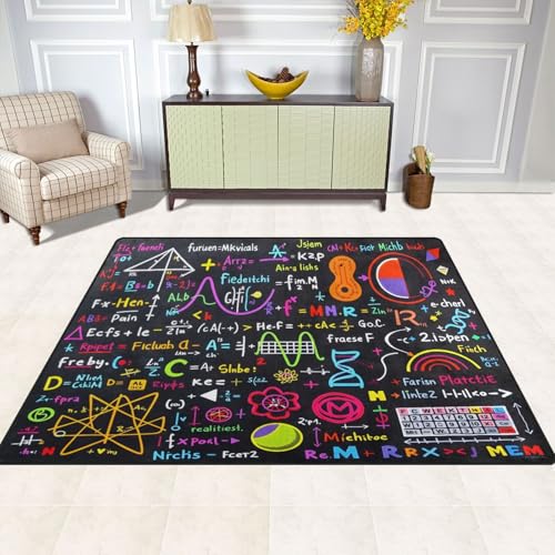 Tapete decorativo rectangular multiusos 80 x 58 pulgadas miniatura 4