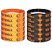 CupaPlay 24 PCS Basketball Motivational Silicone Wristband for Kids - Personalized Silicone Rubber - Sports Gifts - Party Favors and Supplies - Carnival/Events/Gifts/Prize
