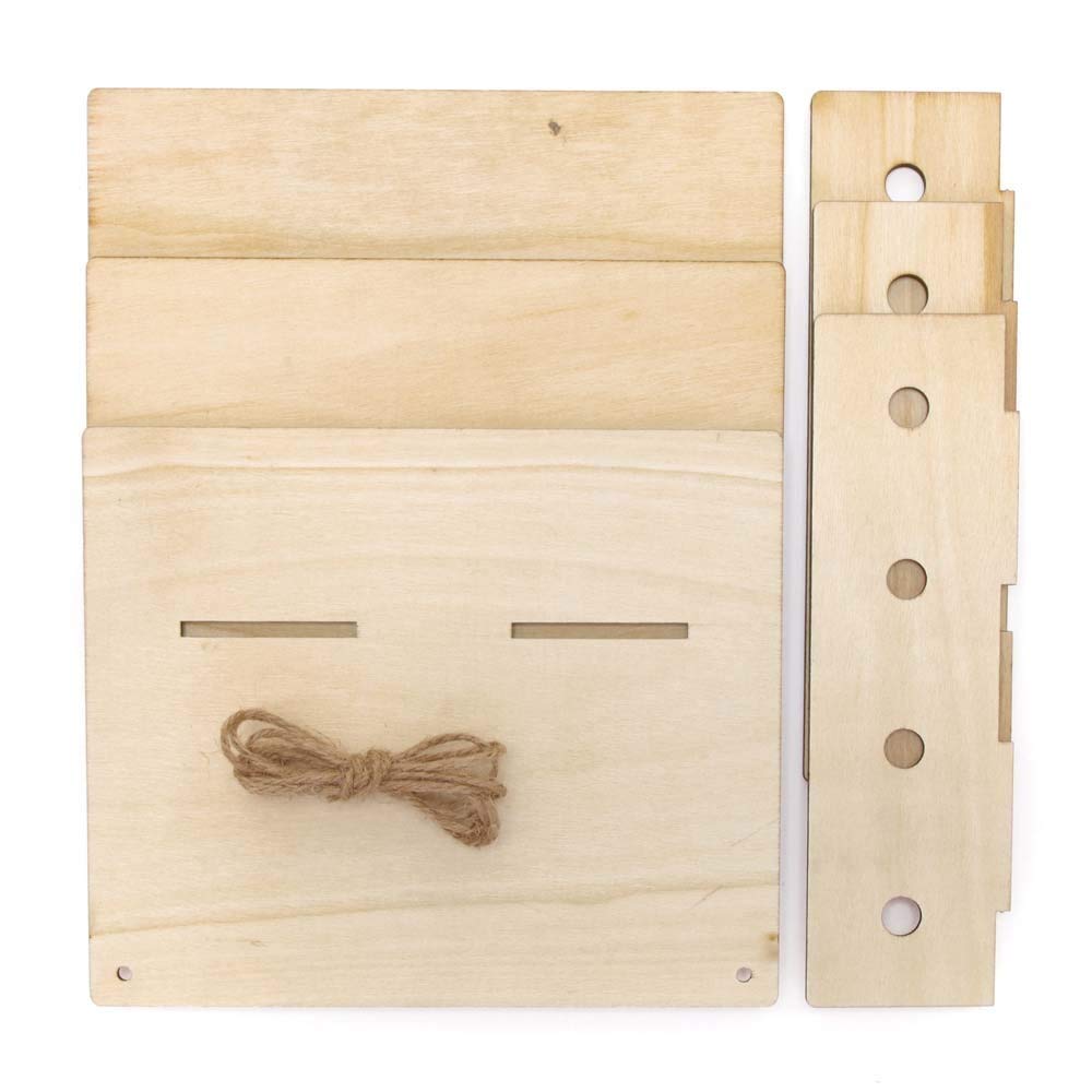 Artisanat en bois 15cm x 12cm x 7.4cm Contreplaqué 15cm x 12cm x 74cm