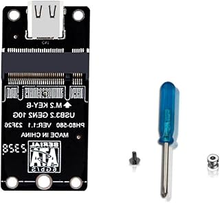 SSD to USB C Adapter NGFF SSD Board Type-C USB3.2 for B Key/M+B Key 2230 2242 2260 2280 SSD NGFF USB 3.2 Adapter 2230/2242/2260/2280 SSD Adapter USB 3.2 High Speed Transfer Adapter