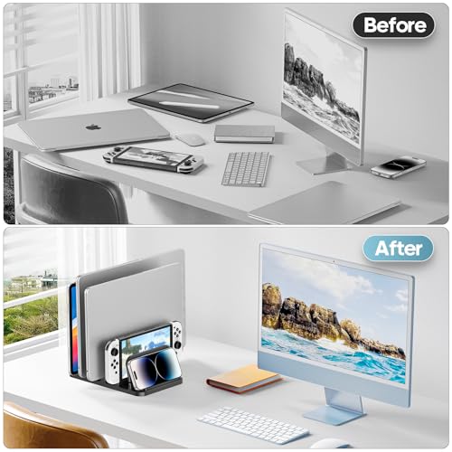 Soporte Vertical para Laptop con Bloqueo por Gravedad miniatura 5
