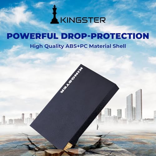 KINGSTER'S Portable External Hard Drive - USB 3.0 High-Speed HDD for PC, Laptop, Mac, Windows, Linux, Android - Plug & Play External Storage Drive with 2-Year Warranty (320 Gb Black) 7 51wj613M9DL