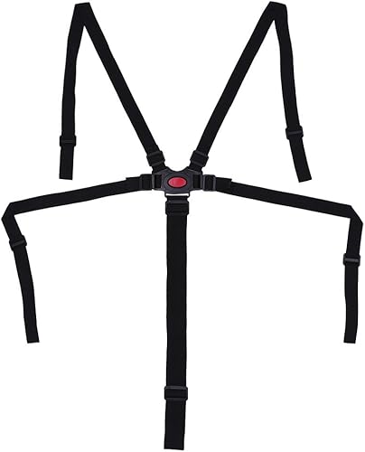 Correas para silla alta, correa de arnés de 5 puntos para silla alta, ajustable, tendencia de bebé, cinturón de seguridad universal, repuesto de