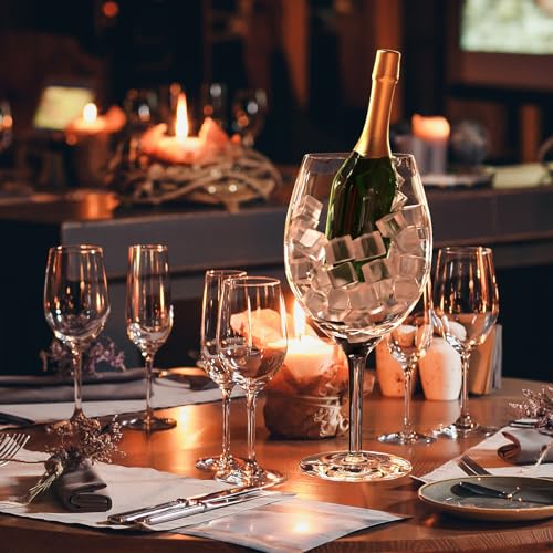 Raise a Glass: The NiHome Artisan 112oz Giant Wine Glass Redefining Celebrations!