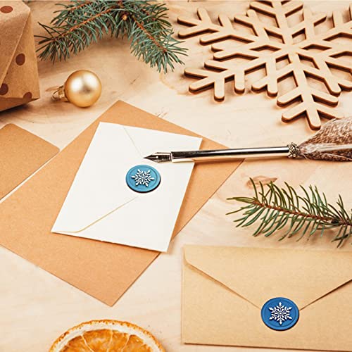CRASPIRE Snowflake Wax Seal Stamp - Image 3
