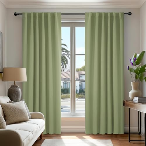 Deconovo Blackout Curtains, Thermal Insulated, W52 x...