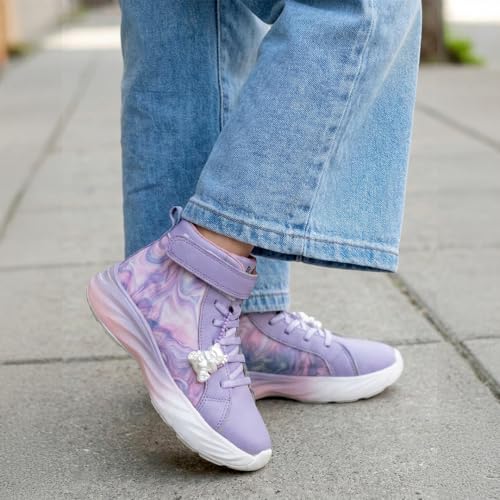 Image of KazarMax Hopits Kids Boys and Girls Ankle Length | High Top | Slip-on Sneakers Shoes | Lightweight | Outdoor Shoes Collection