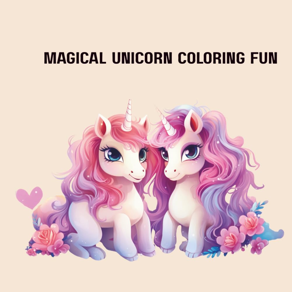 Magical Unicorn Coloring Fun