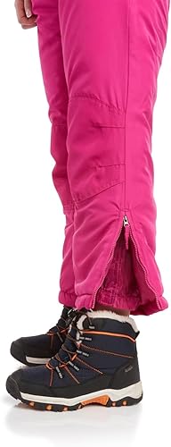 Miniatura 6 de Perry Ellis Babero de nieve para niños, pantalones impermeables aislados, overol de esquí para niños y niñas con puños seguros con cremallera (5-18)